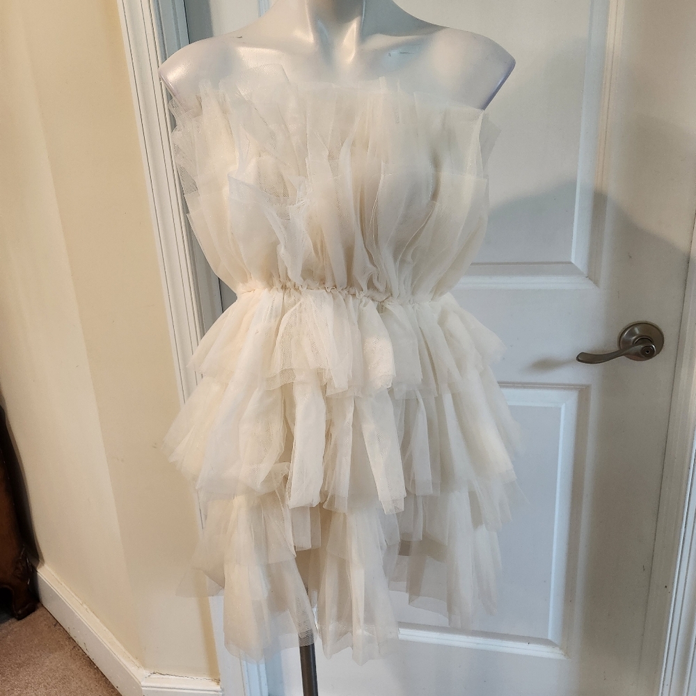 Mable Strapless Dress Small